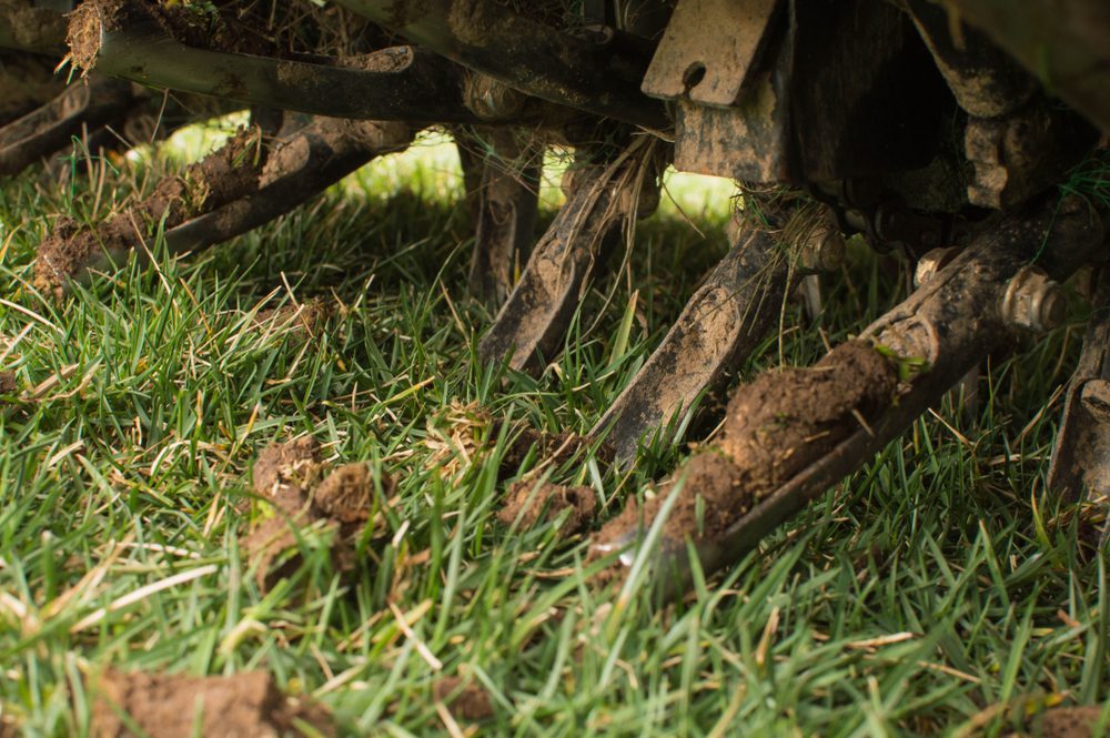 Lawn Fall Core Aeration Services by On The Go Lawn and Snow